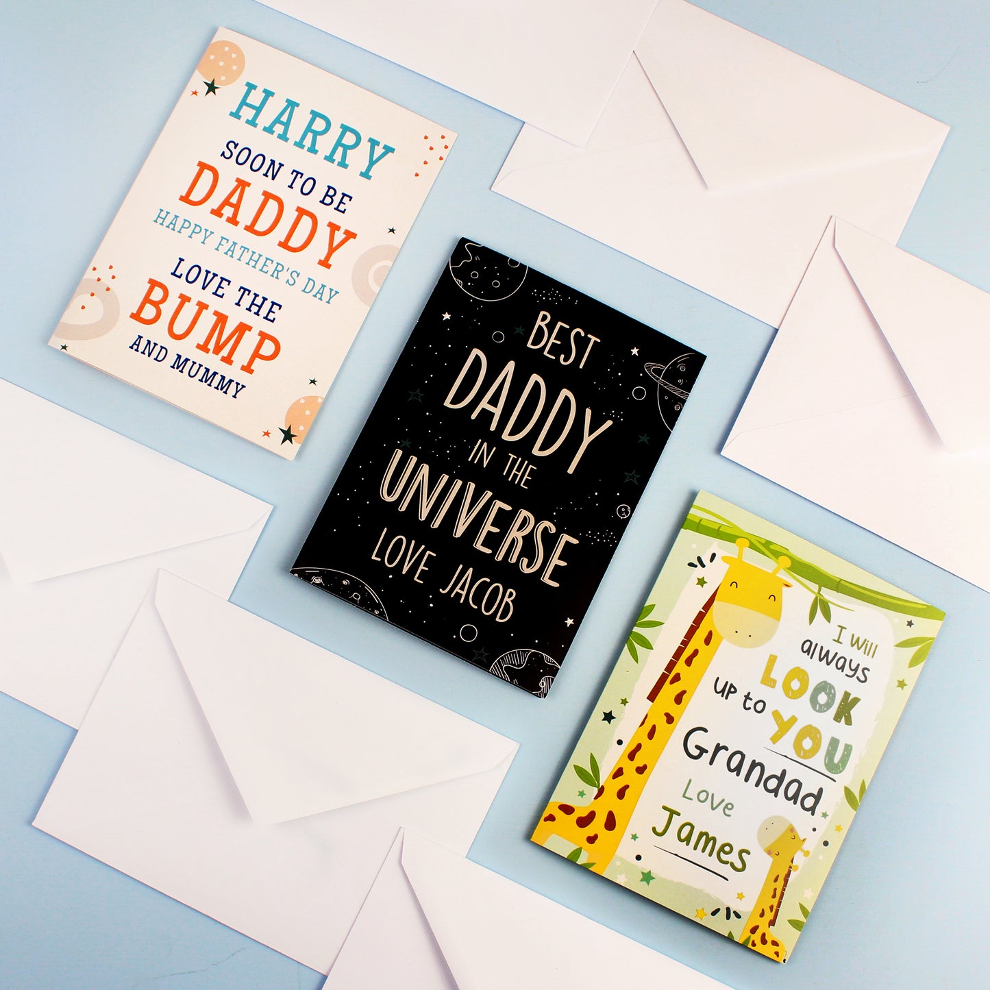 Personalised From the Bump Father's Day Card - image 6