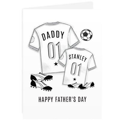 Personalised Football Mini Me Card - image 2