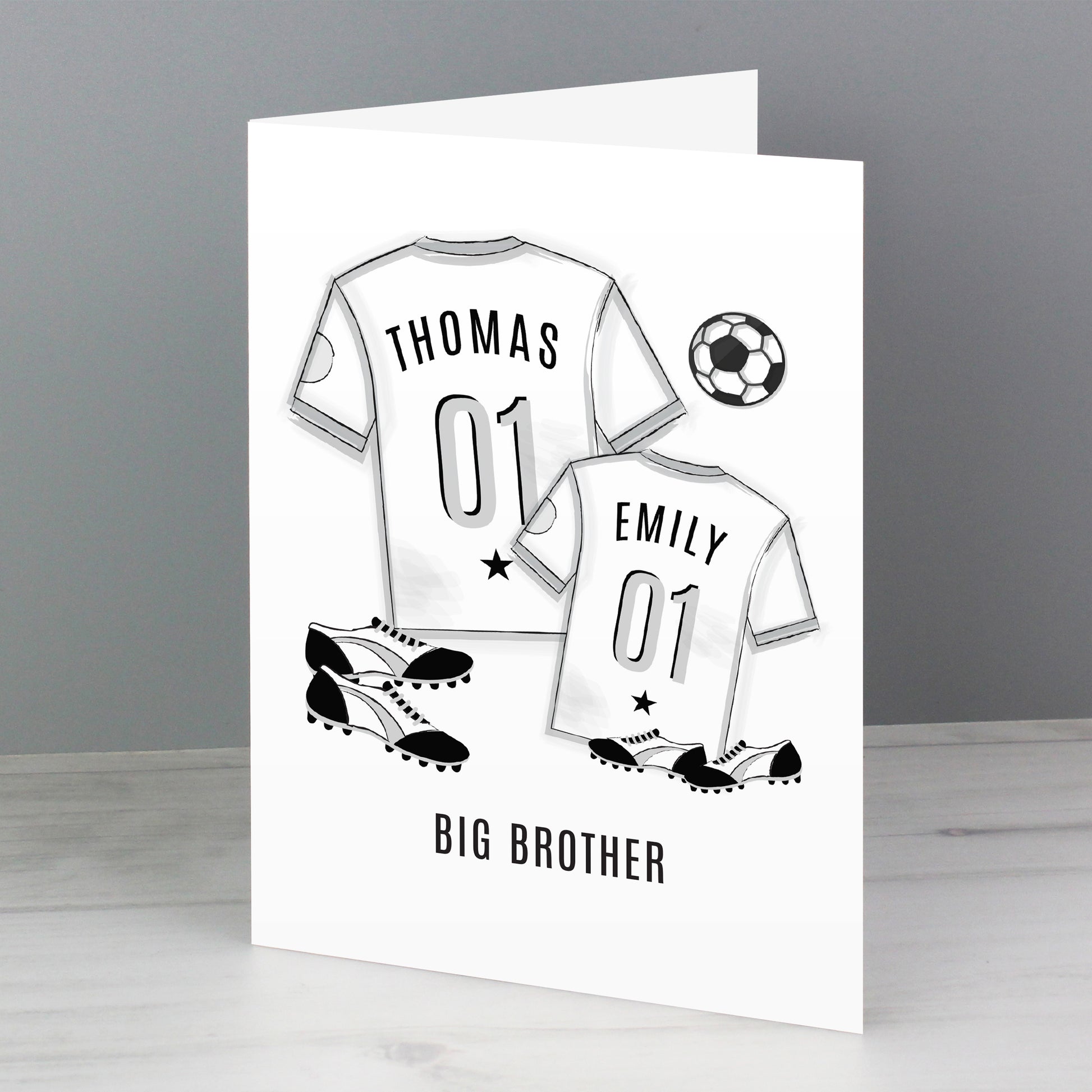Personalised Football Mini Me Card - image 4