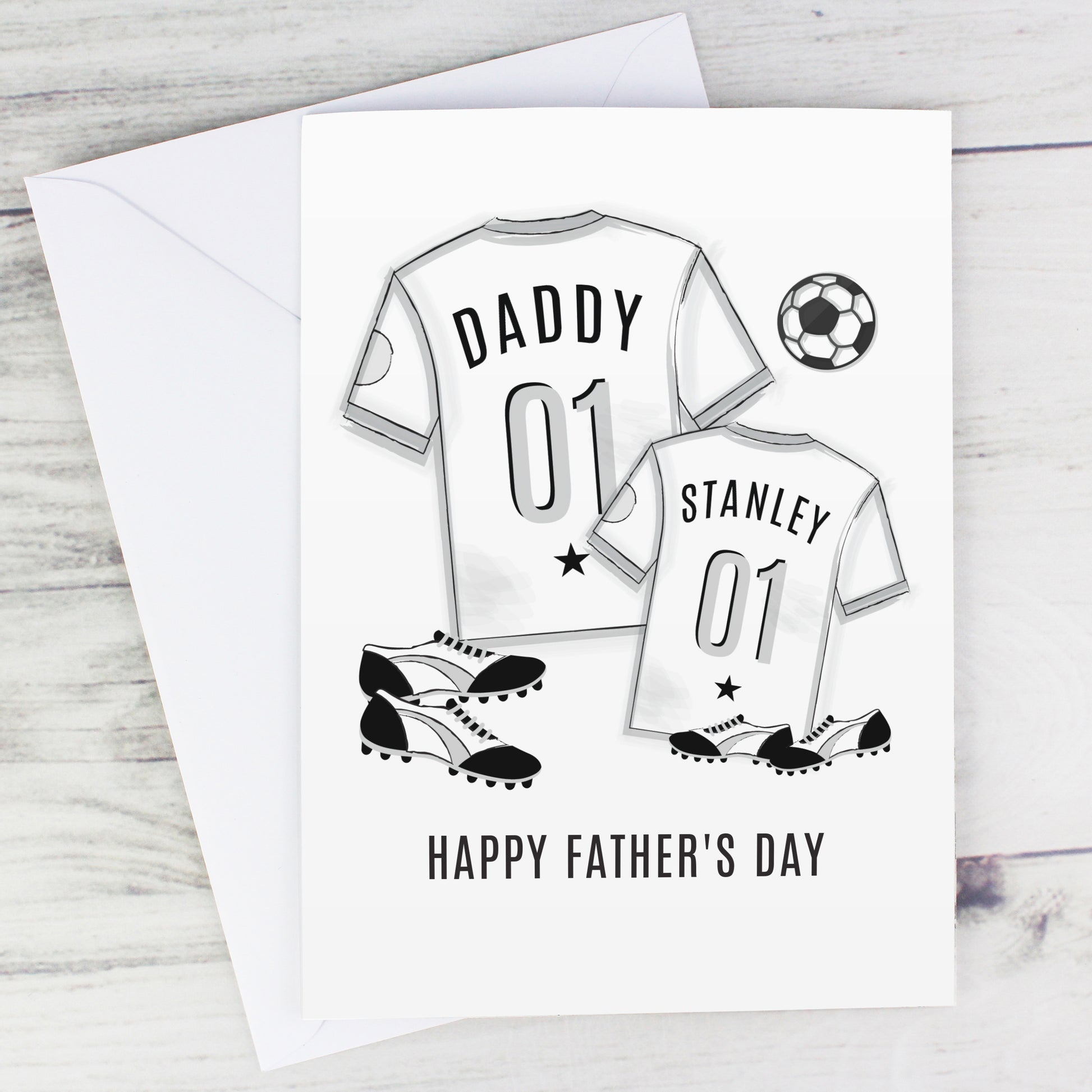 Personalised Football Mini Me Card - image 5