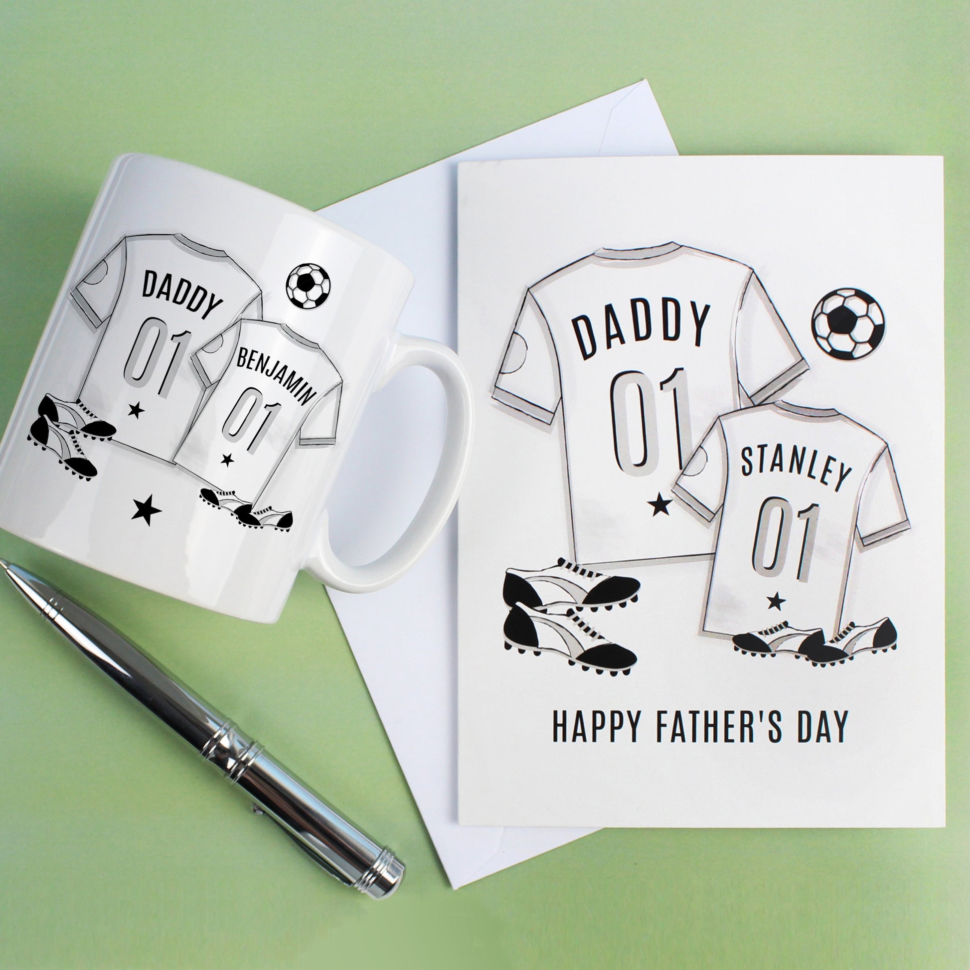 Personalised Football Mini Me Card - image 6