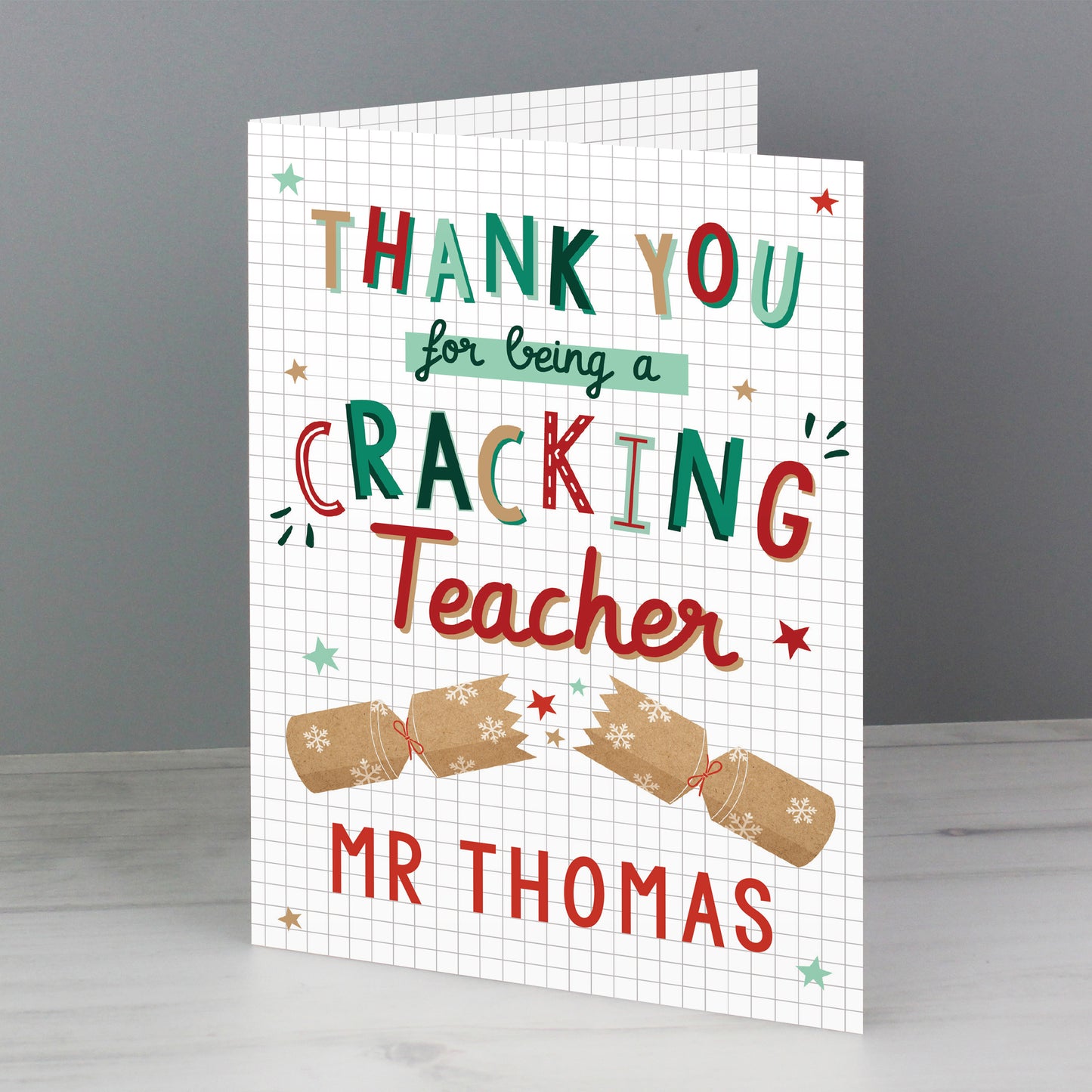 Personalised Cracking Teacher Card - image 3