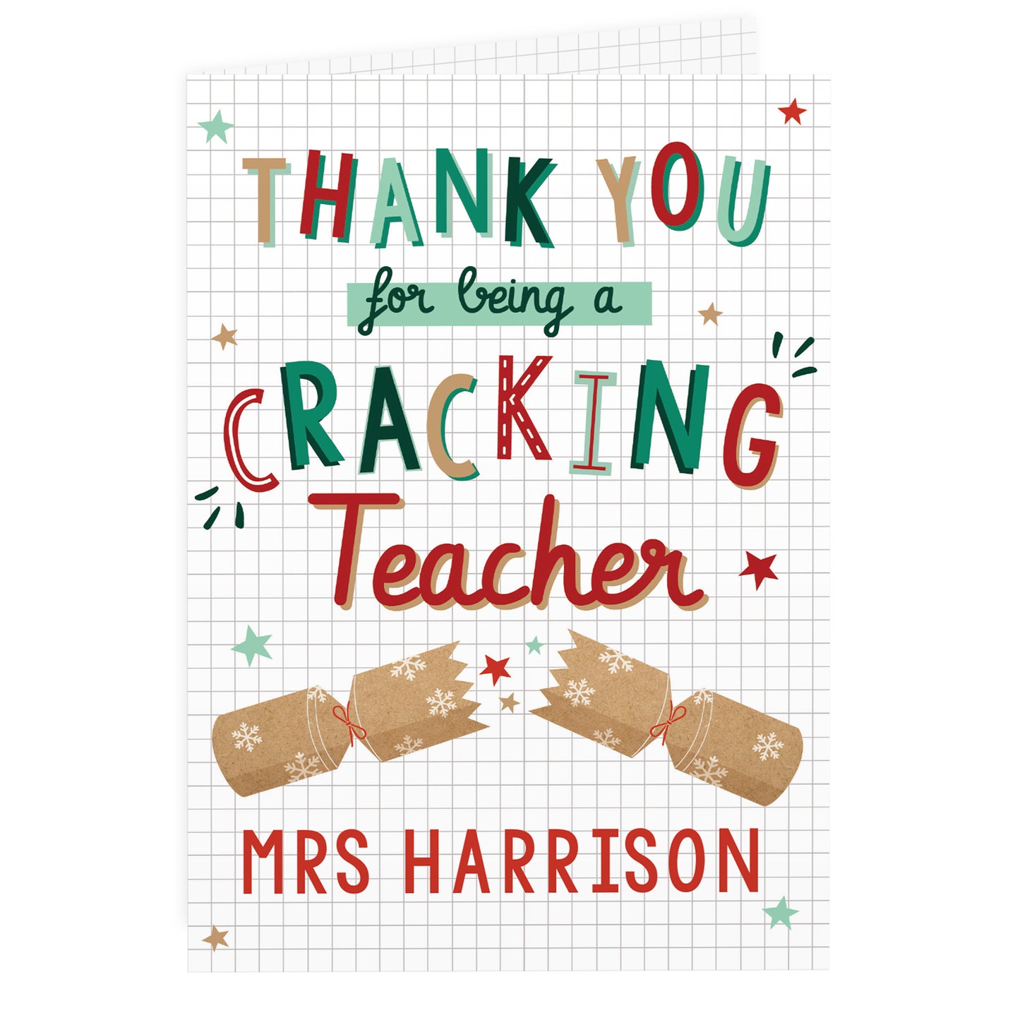 Personalised Cracking Teacher Card - image 4