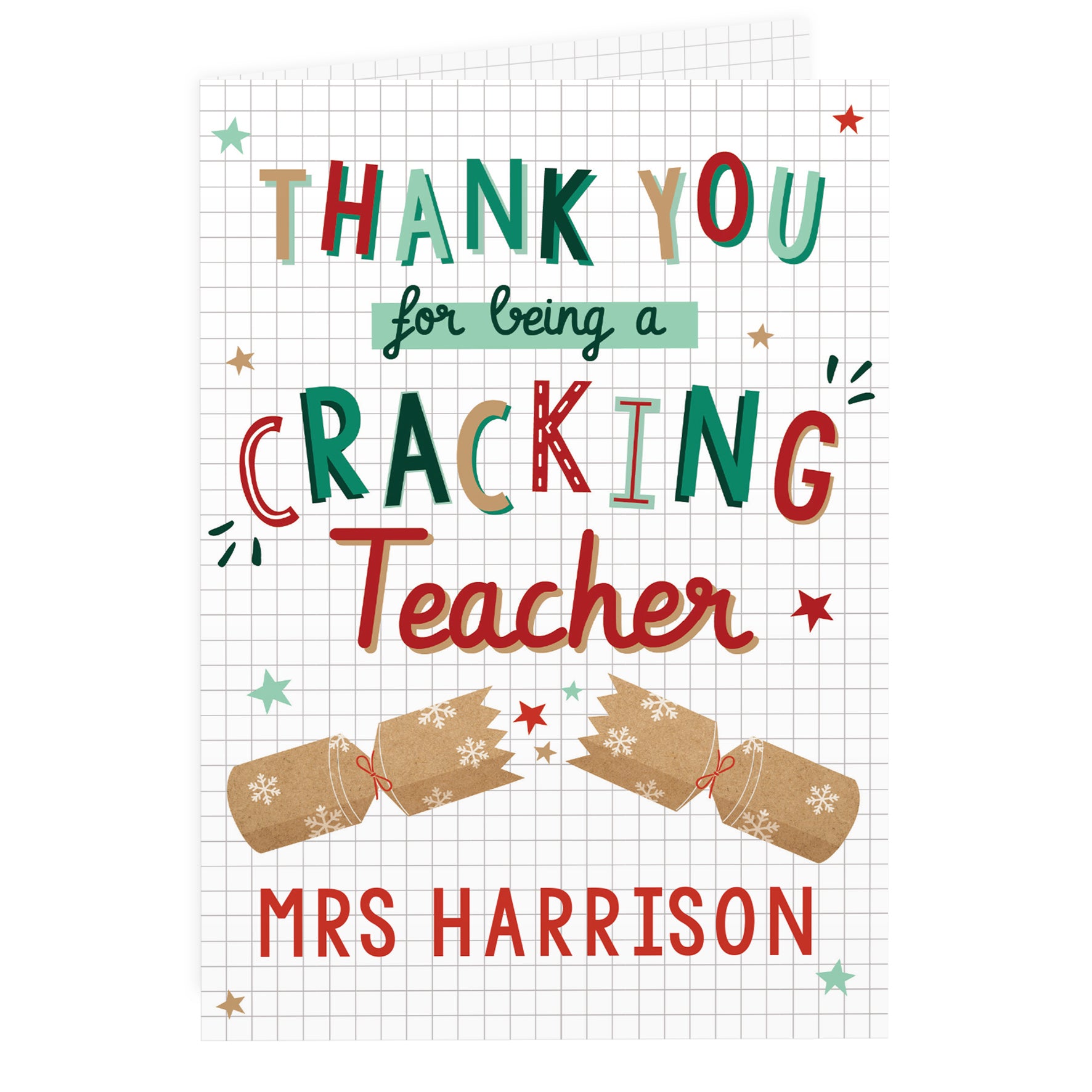 Personalised Cracking Teacher Card - image 4