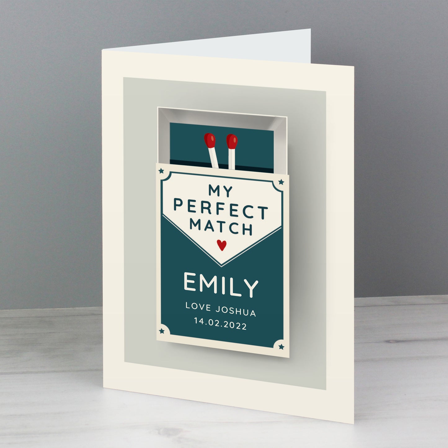 Personalised The Perfect Match Card - image 2