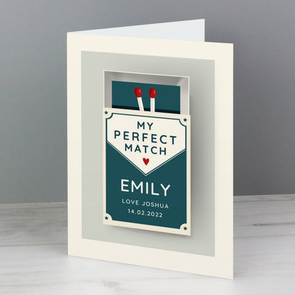 Personalised The Perfect Match Card - image 2