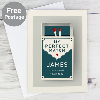 Personalised The Perfect Match Card - image 3