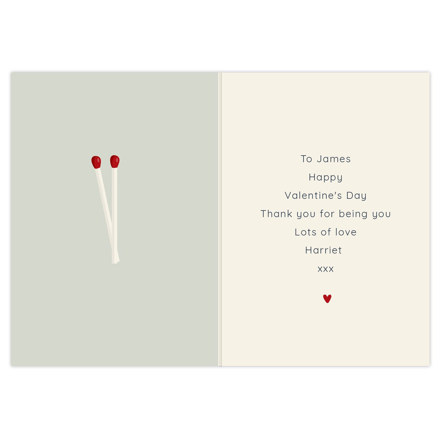 Personalised The Perfect Match Card - image 4