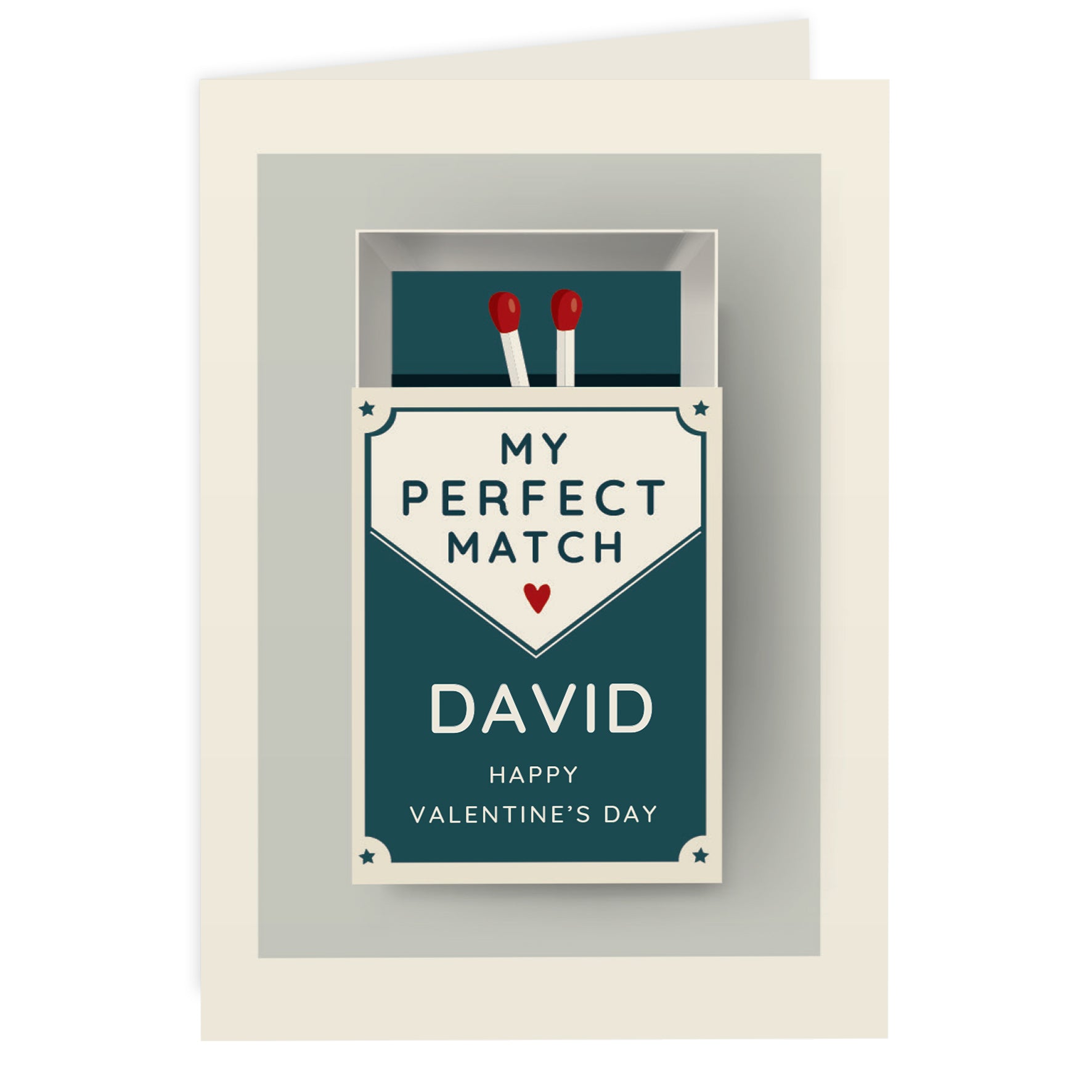Personalised The Perfect Match Card - image 5