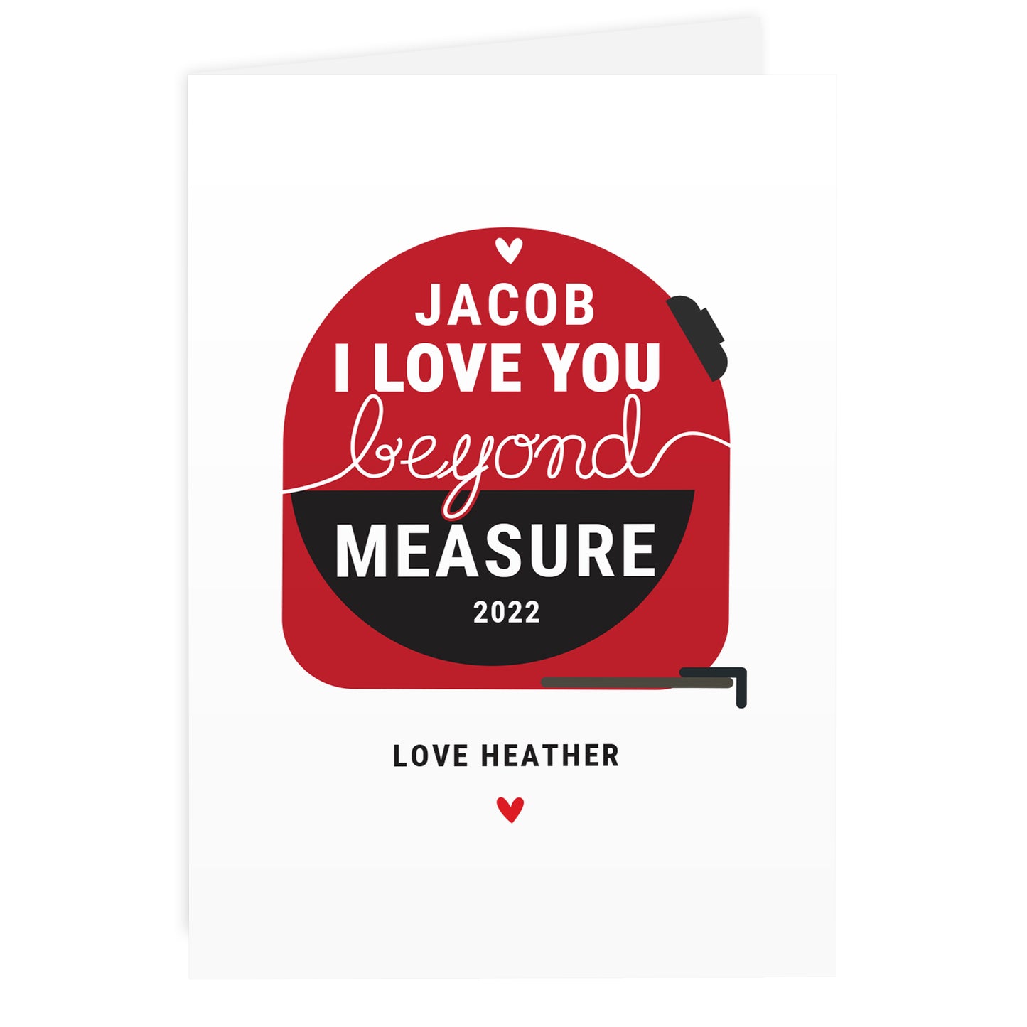 Personalised Beyond Measures Card - image 6