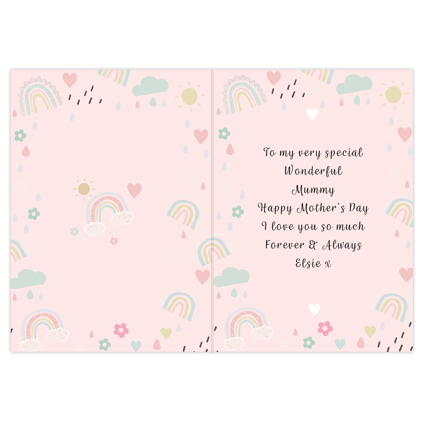 Personalised Rainbows & Sunshine Card - image 7
