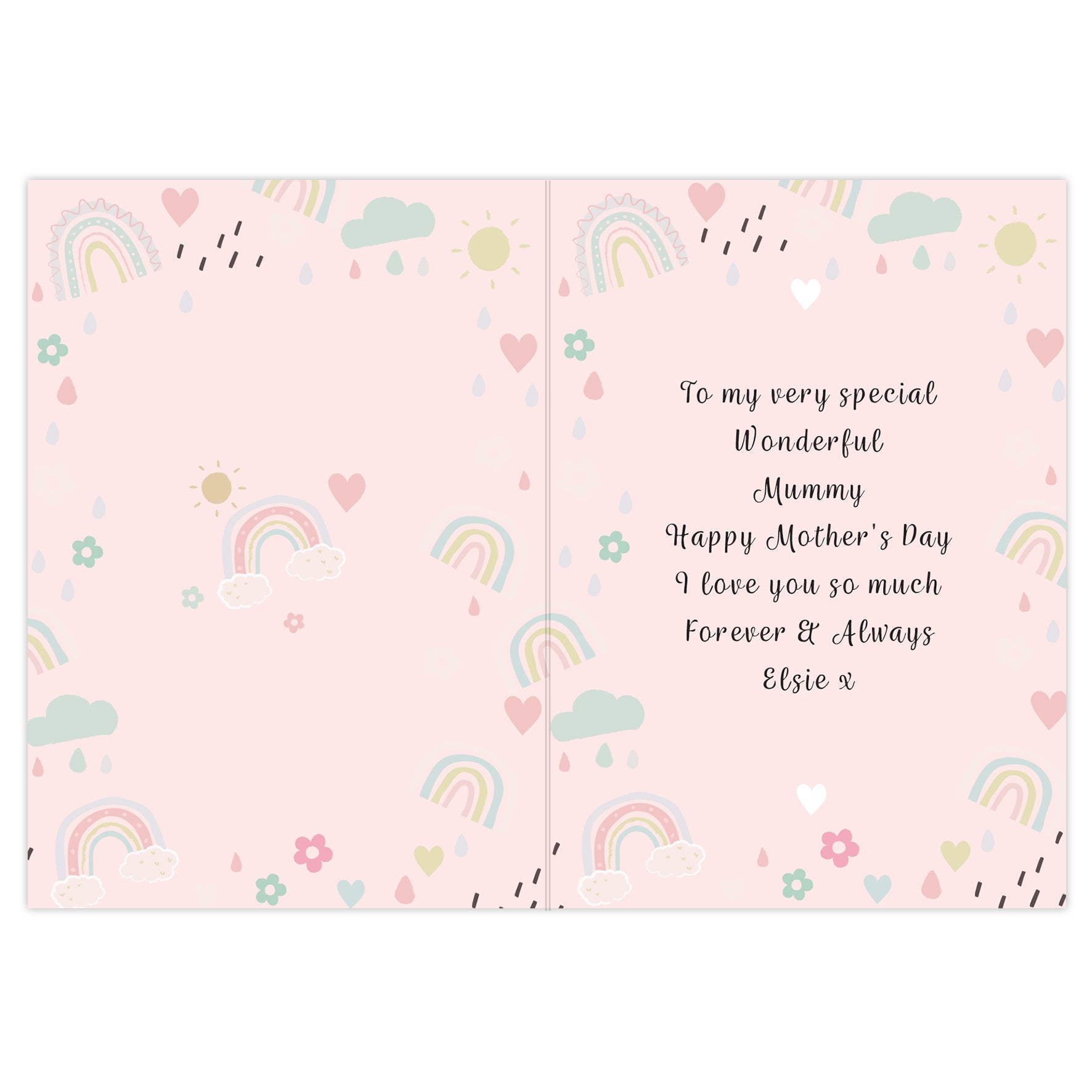 Personalised Rainbows & Sunshine Card - image 7