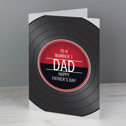 Personalised Vintage Record Card - image 2