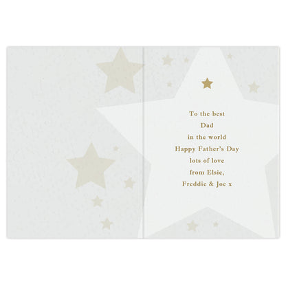 Personalised Number 1 Medal Card - image 7