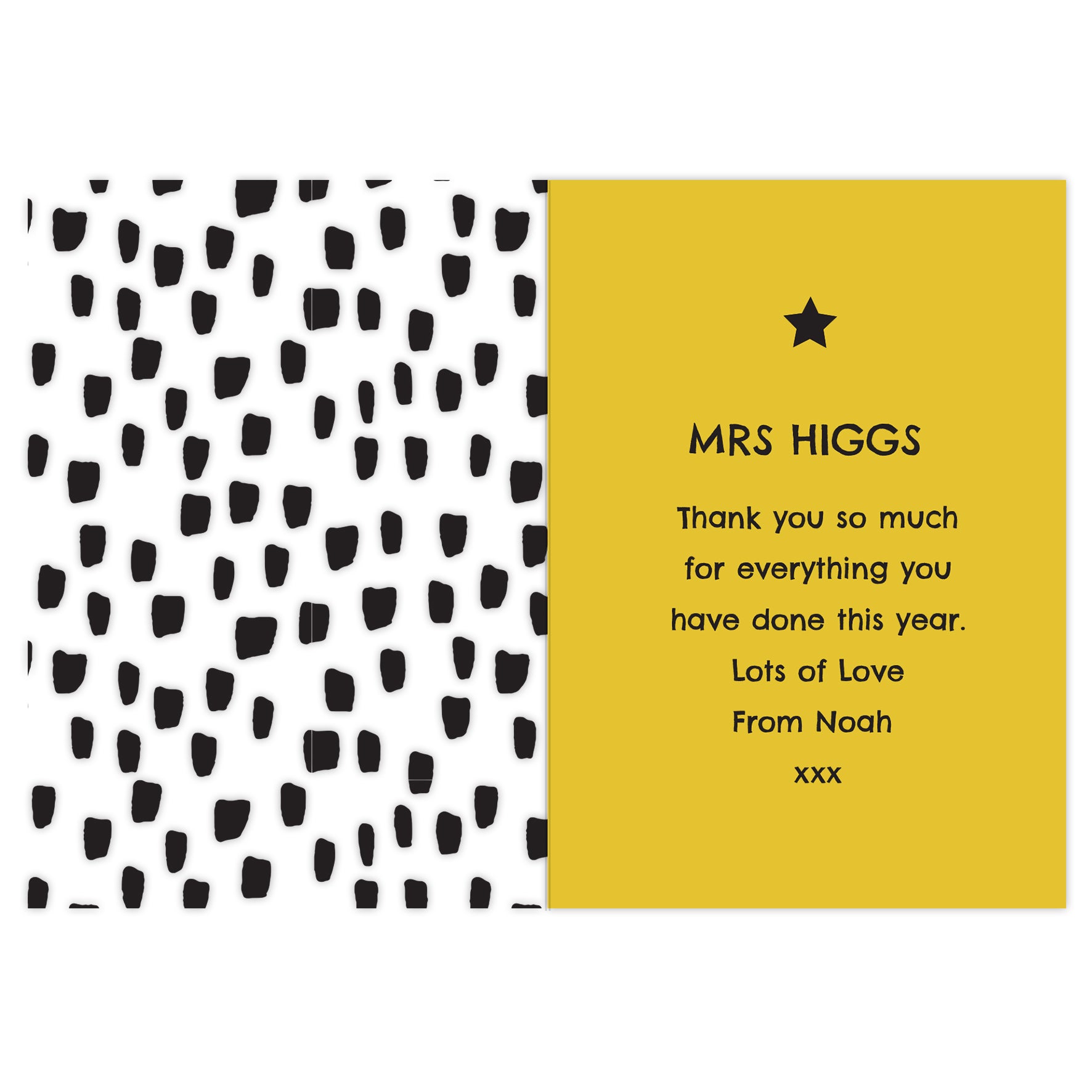 Personalised World's Best Teacher Trophy Greeting Card - image 4