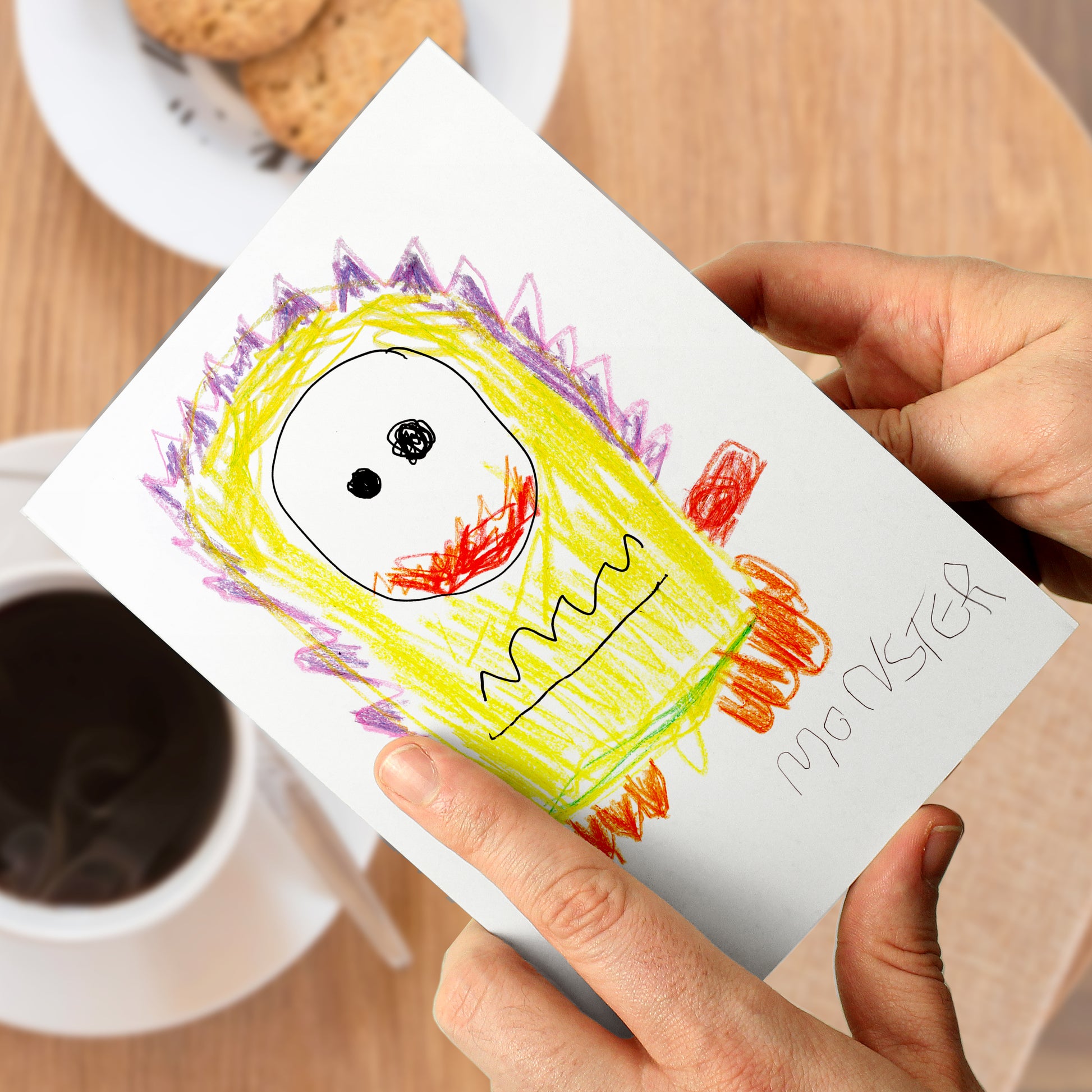 Personalised Photo Upload Card - Gaegu Font from Heartfelt Gifts