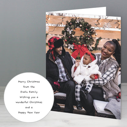 Personalised Photo Upload Card - Gaegu Font - image 9