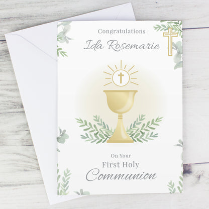 Personalised First Holy Communion Card - image 2