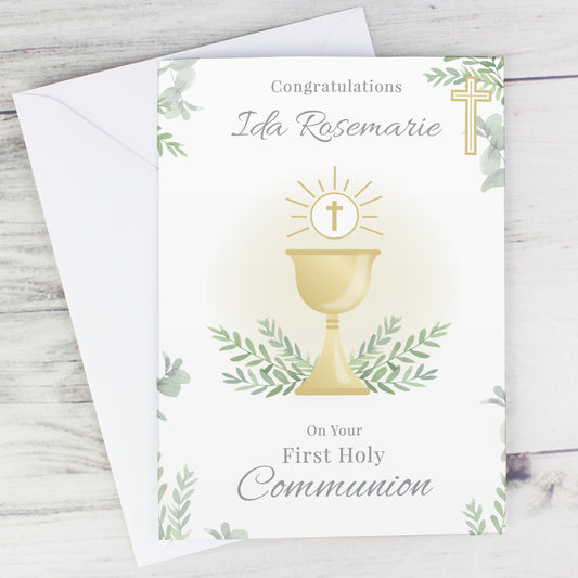 Personalised First Holy Communion Card - image 2