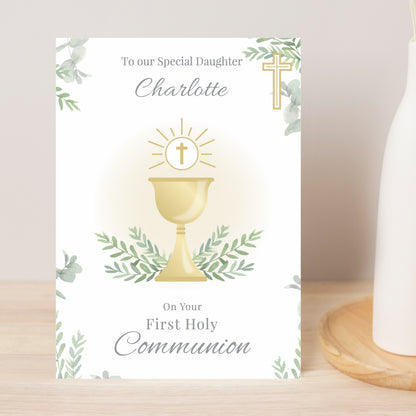 Personalised First Holy Communion Card - image 3