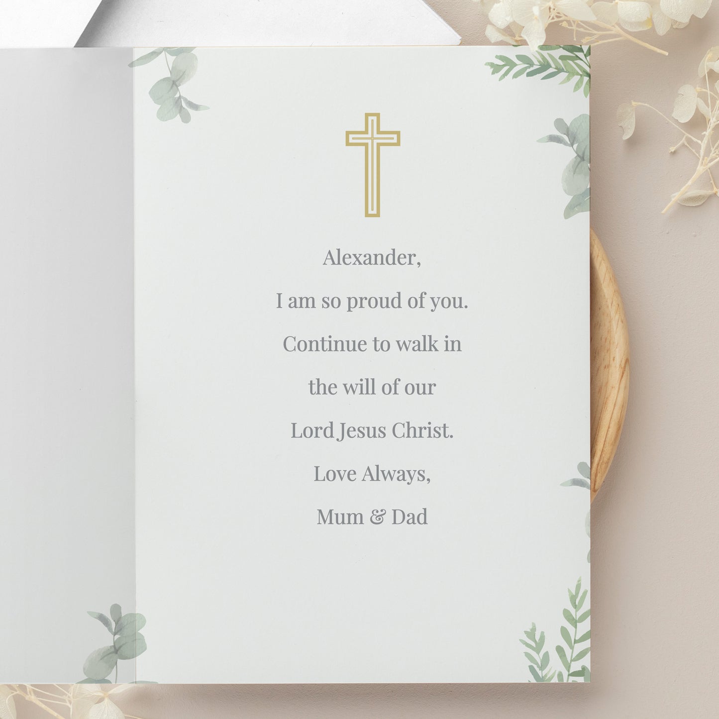 Personalised First Holy Communion Card - image 4