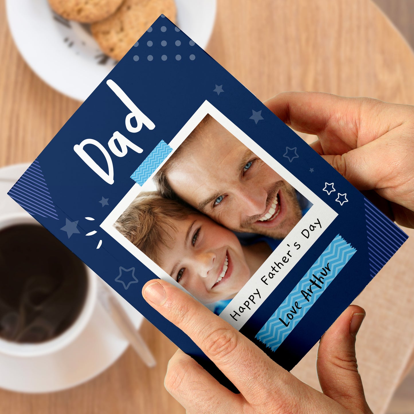 Personalised Polaroid Photo Upload Card from Heartfelt Gifts