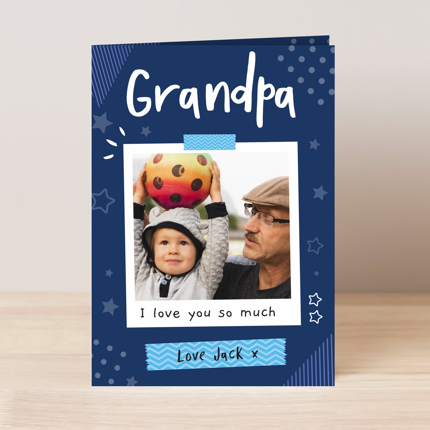 Personalised Polaroid Photo Upload Card - image 4
