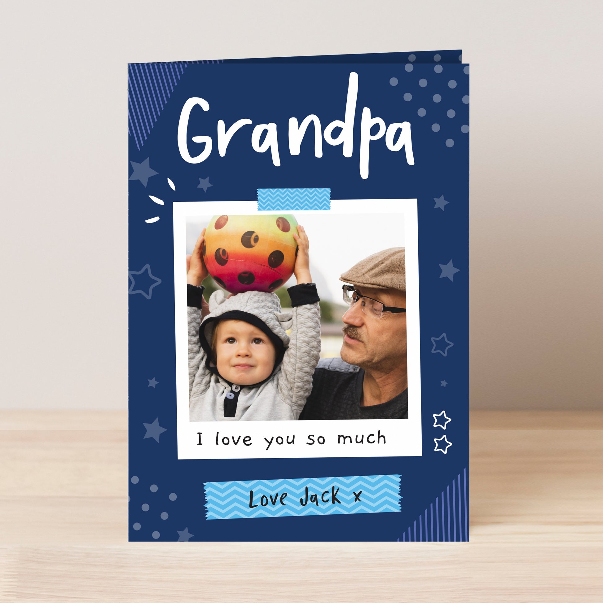 Personalised Polaroid Photo Upload Card - image 4