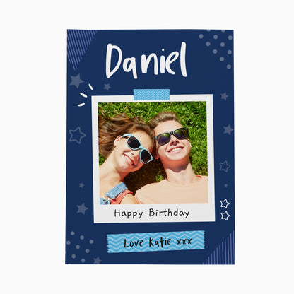 Personalised Polaroid Photo Upload Card - image 5