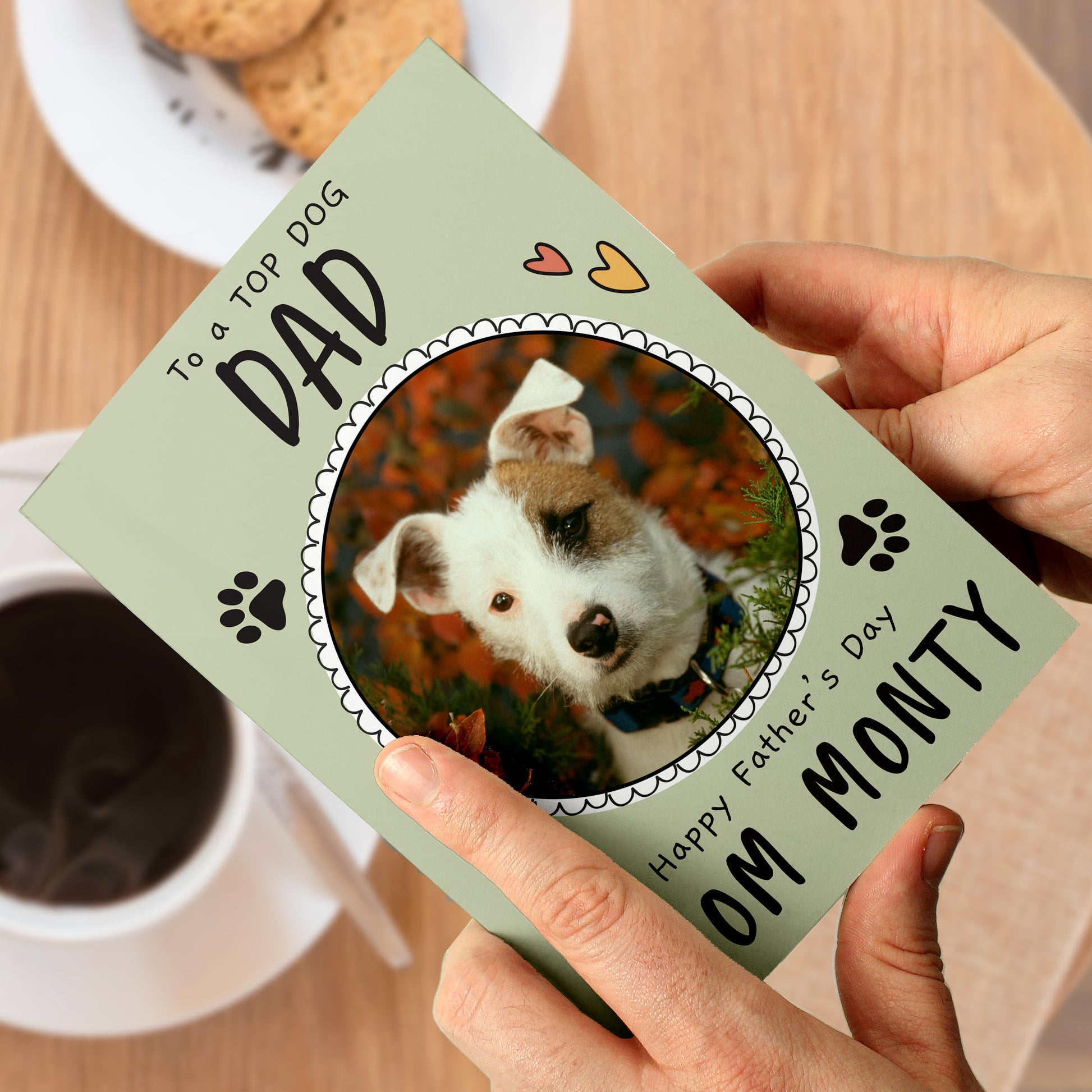 Personalised From the Dog Photo Upload Card - image 3