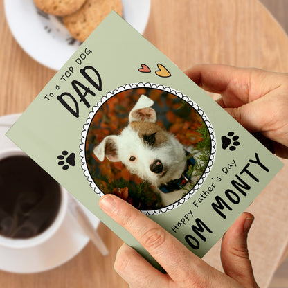 Personalised From the Dog Photo Upload Card - image 3