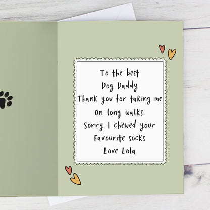 Personalised From the Dog Photo Upload Card - image 4