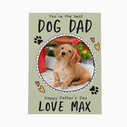 Personalised From the Dog Photo Upload Card - image 5