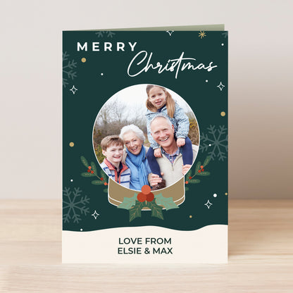 Personalised Photo Upload Christmas Card - image 2