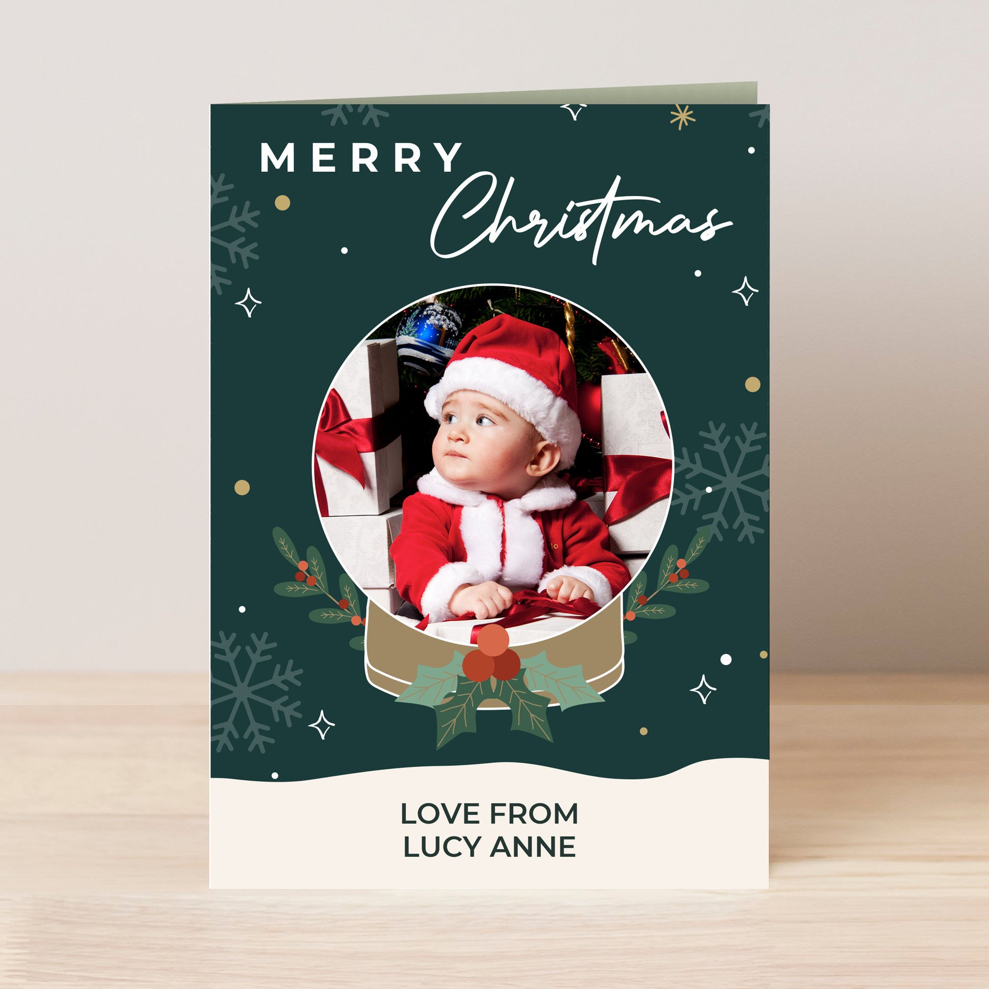 Personalised Photo Upload Christmas Card - image 6