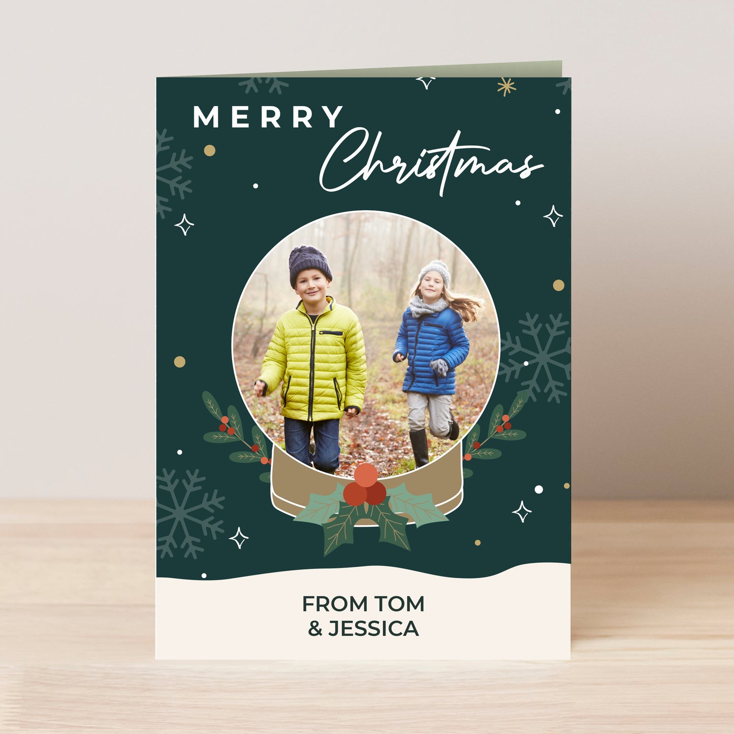 Personalised Photo Upload Christmas Card - image 7