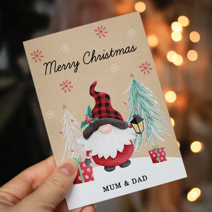 Personalised Gonk Christmas Card - image 2