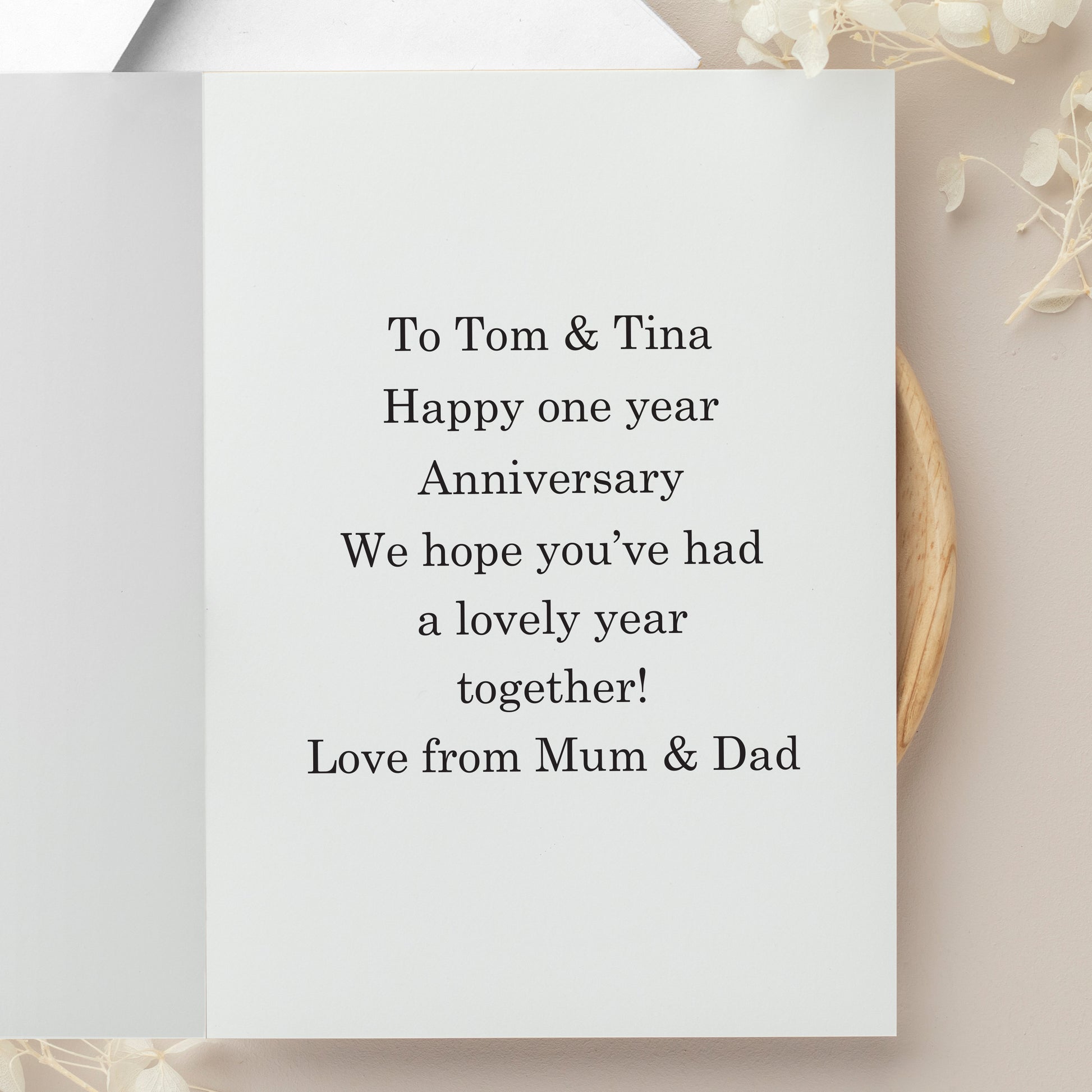 Personalised Photo Upload Card - Serif Font - image 7
