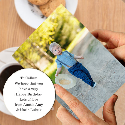 Personalised Photo Upload Card - Serif Font - image 8