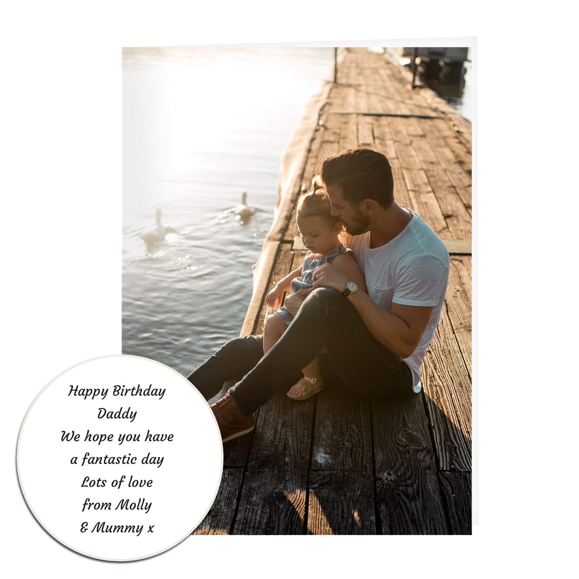 Personalised Photo Upload Card - Display Font - image 5