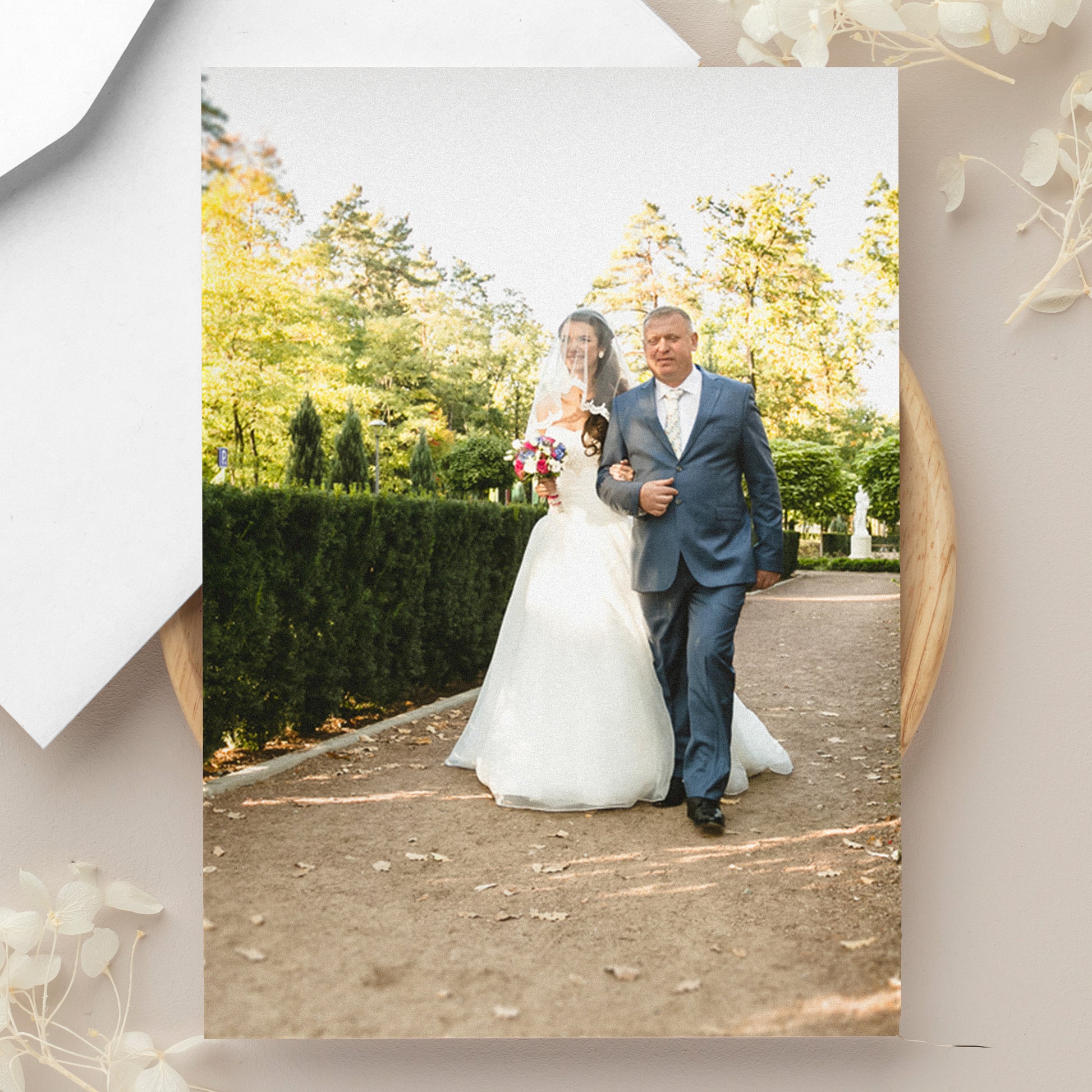 Personalised Photo Upload Card - Display Font - image 6