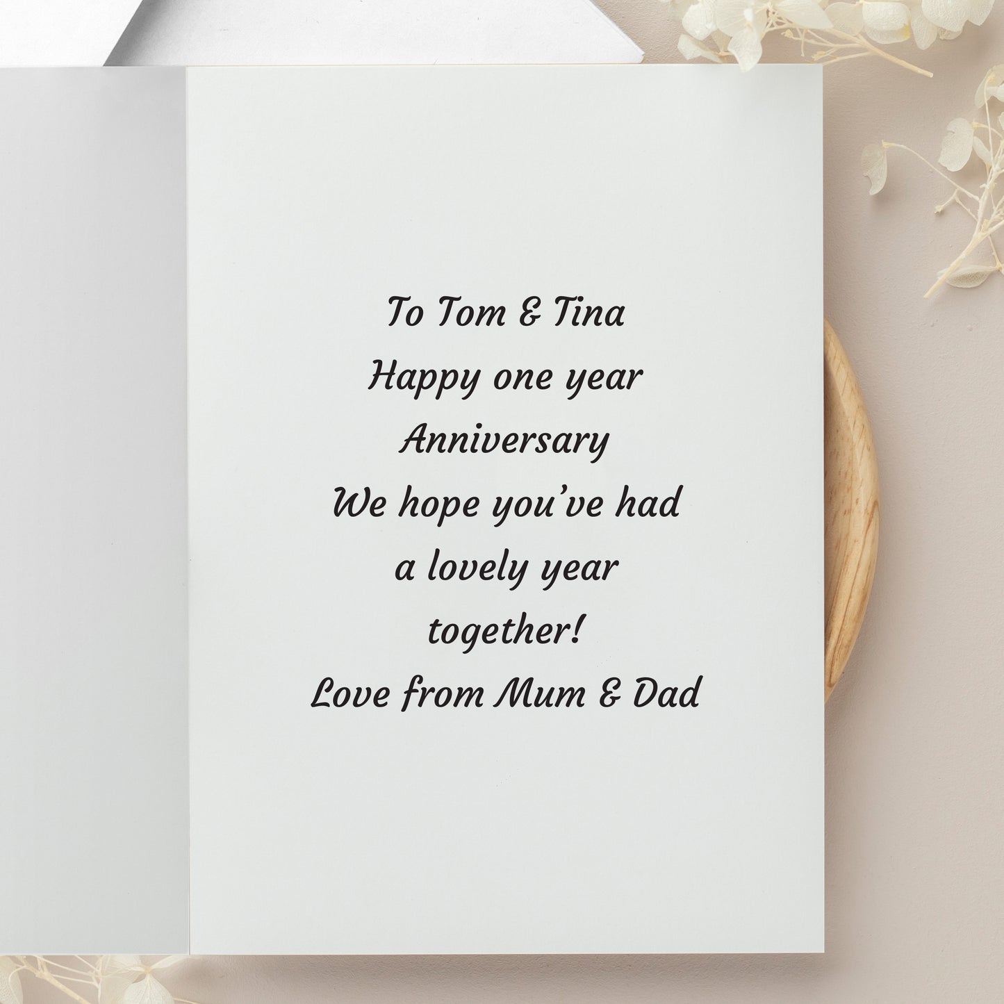 Personalised Photo Upload Card - Display Font - image 7