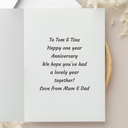 Personalised Photo Upload Card - Display Font - image 7