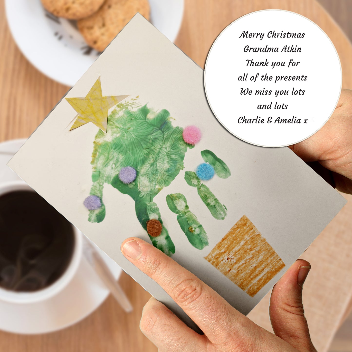 Personalised Photo Upload Card - Display Font - image 9