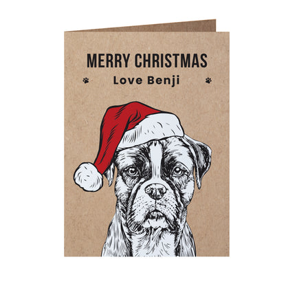 Personalised Dog Breed Christmas Card - image 5