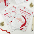Personalised Pack of 10 Christmas Cards - Santa from Heartfelt Gifts