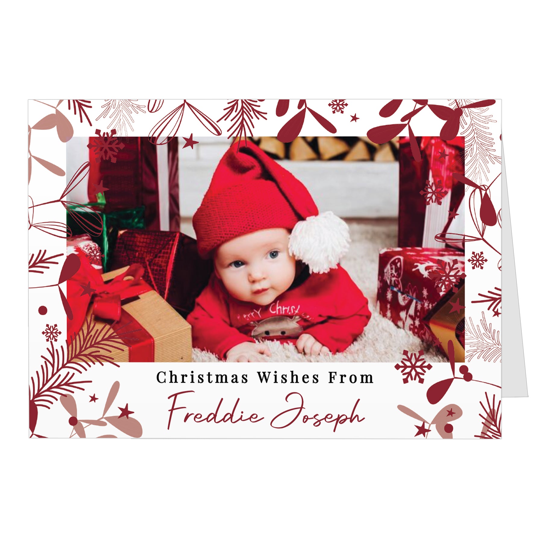 Personalised Photo Upload Pack of 10 Christmas Cards - image 5