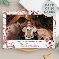 Personalised Photo Upload Pack of 10 Christmas Cards from Heartfelt Gifts