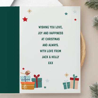 Personalised Photo Upload Pack of 10 Santa Christmas Cards - image 3