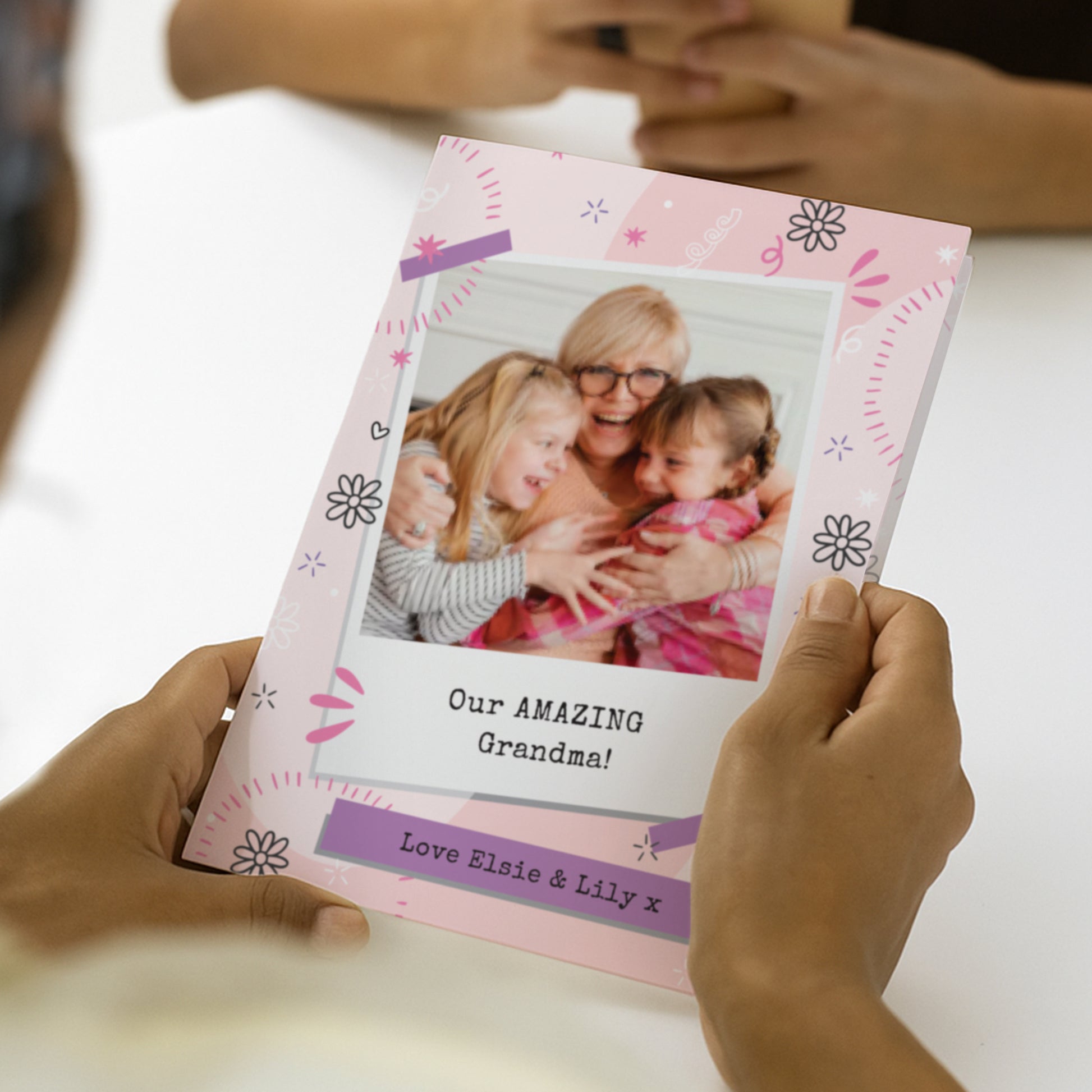 Personalised Photo Upload Polaroid Birthday Card – Birthday Card - image 2